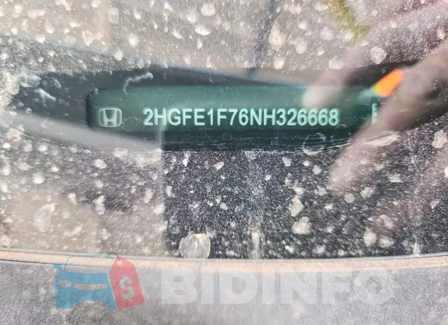 2HGFE1F76NH326668 Photo# 12