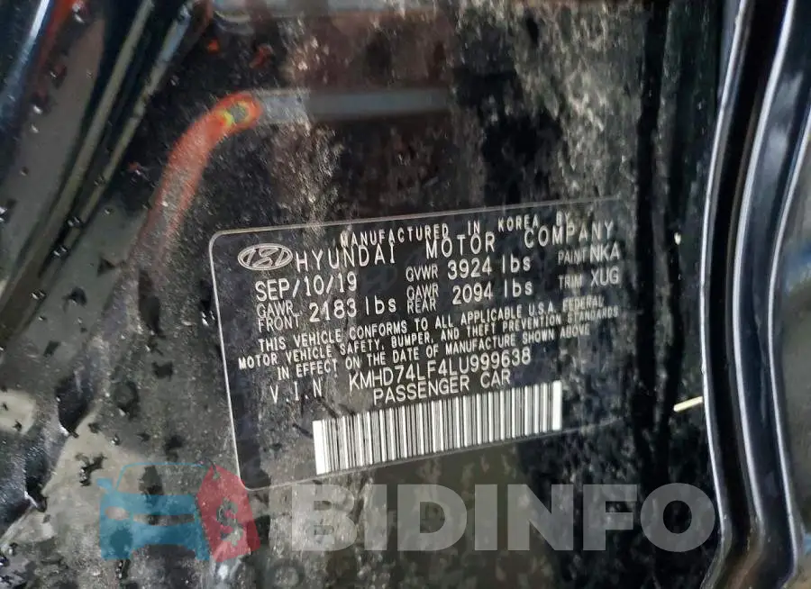 KMHD74LF4LU999638 Photo# 12