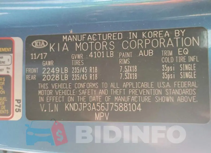 KNDJP3A56J7588104 Photo# 12