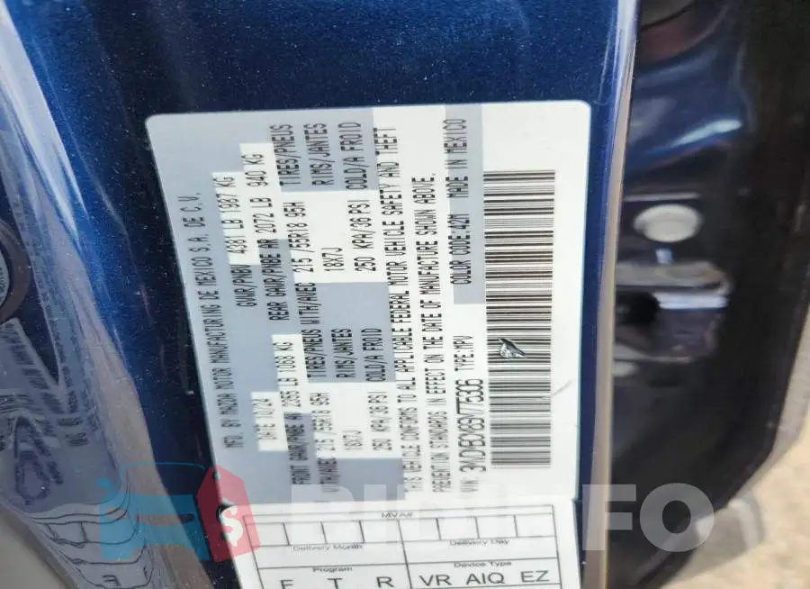 3MVDMBCM8SM775306 Photo# 12