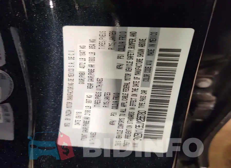 3MZBN1V35JM256780 Photo# 12