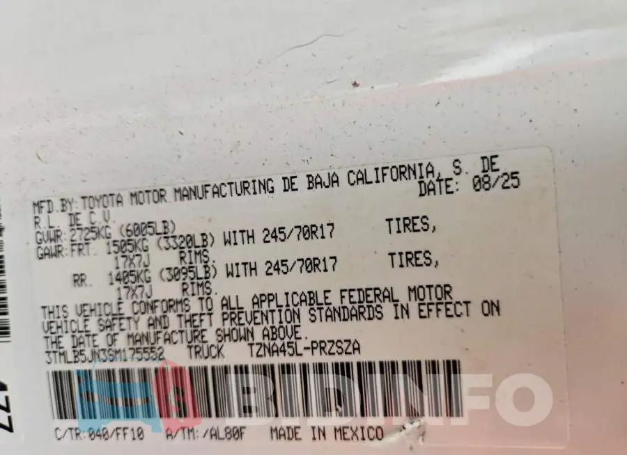 3TMLB5JN3SM175552 Photo# 13