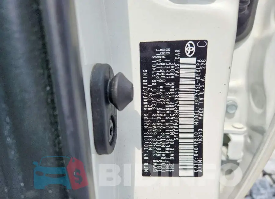 5YFEPMAE8MP243831 Photo# 12