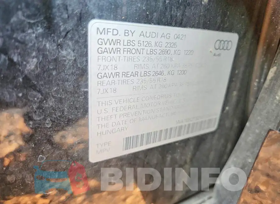 WA1EECF32M1124176 Photo# 14