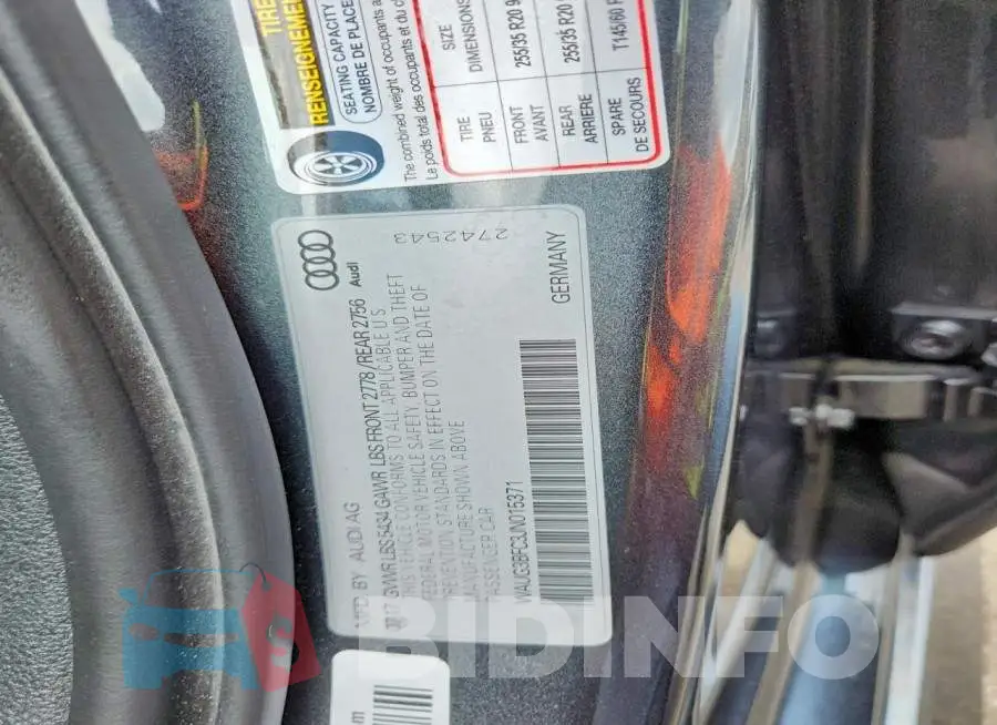 WAUG3BFC3JN015371 Photo# 12