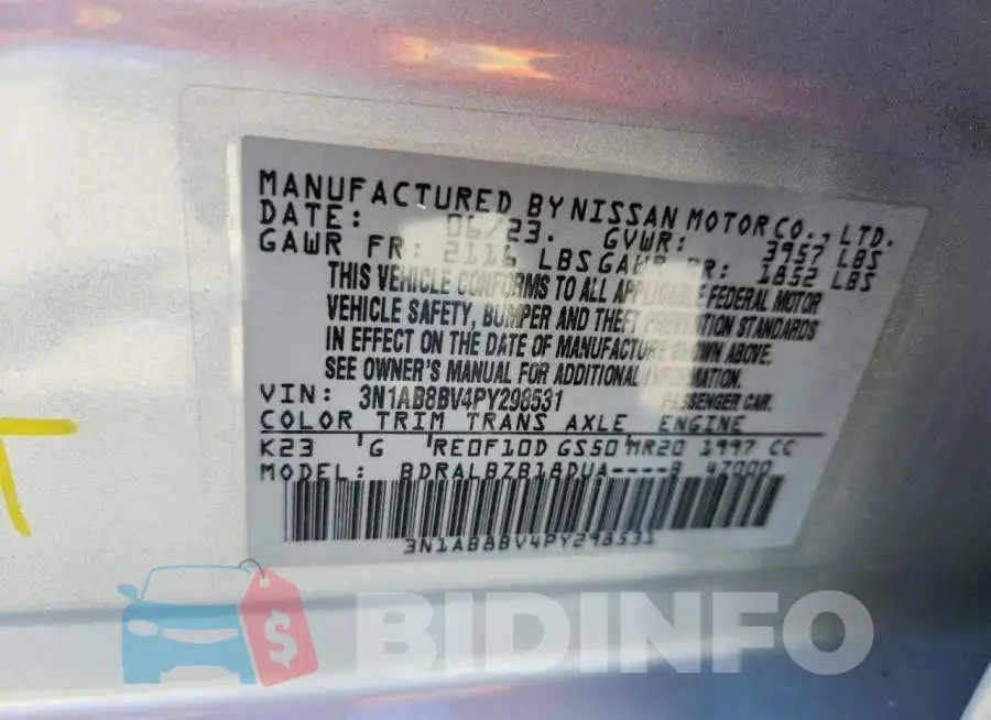 3N1AB8BV4PY298531 Photo# 12