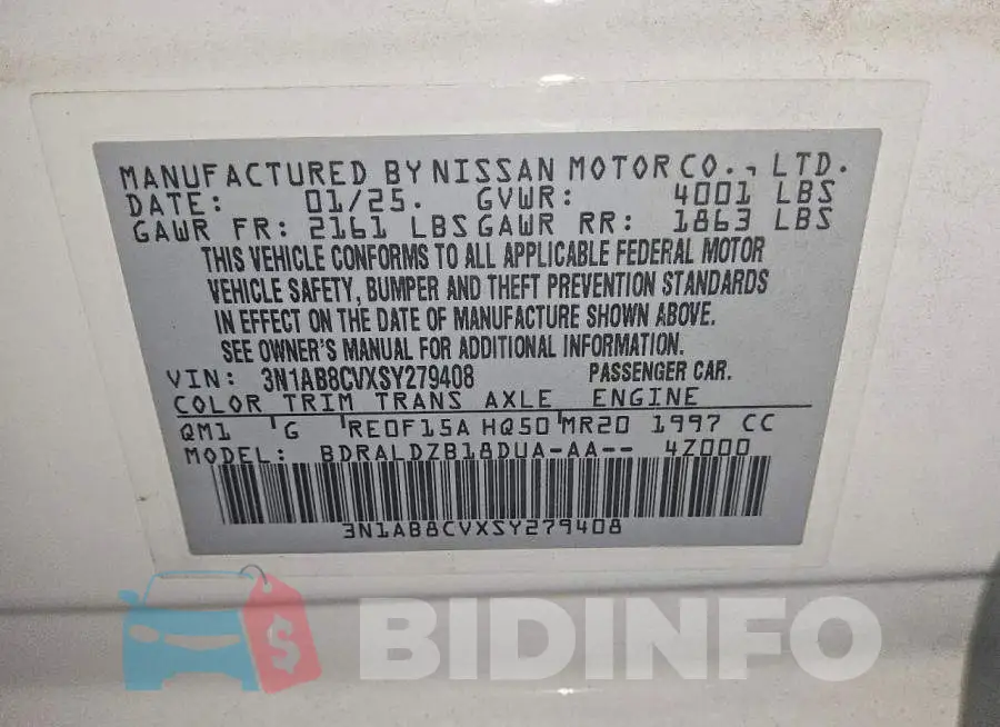3N1AB8CVXSY279408 Photo# 12