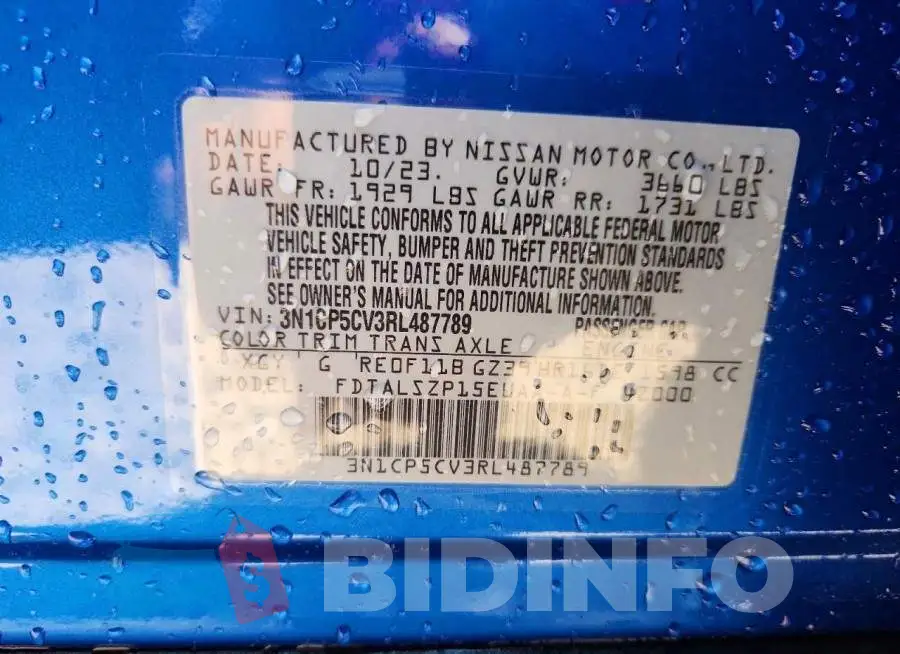 3N1CP5CV3RL487789 Photo# 14