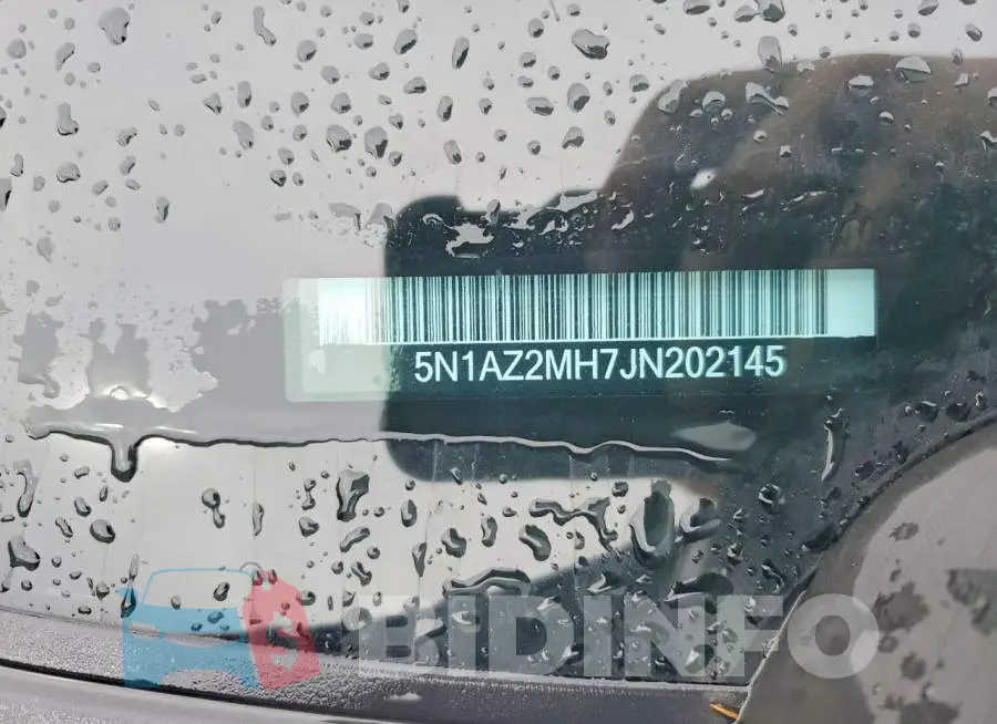 5N1AZ2MH7JN202145 Photo# 14
