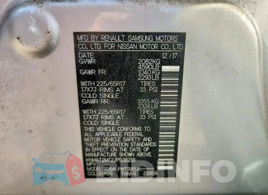 KNMAT2MT2JP538218 Photo# 14