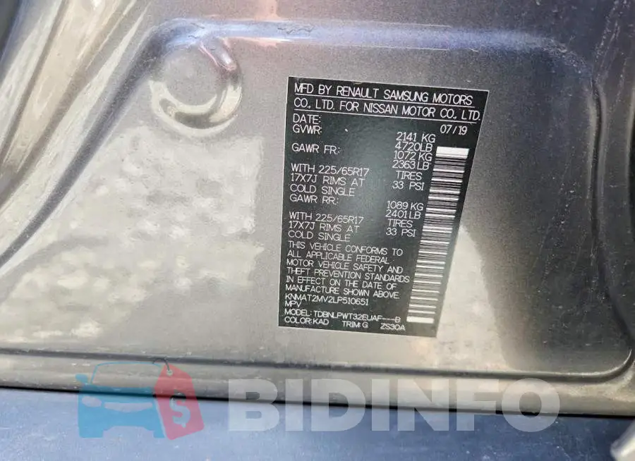 KNMAT2MV2LP510651 Photo# 13