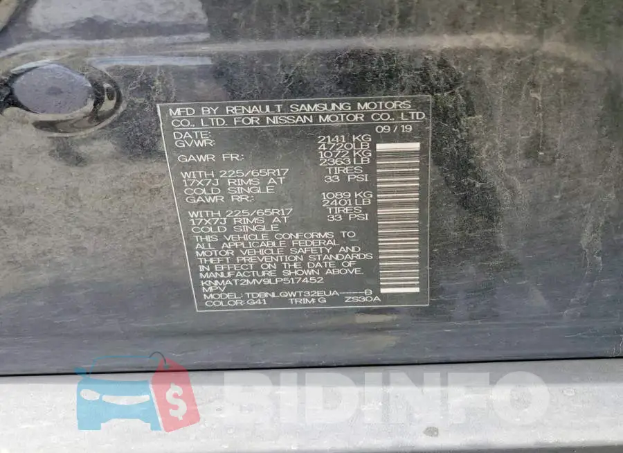 KNMAT2MV9LP517452 Photo# 12