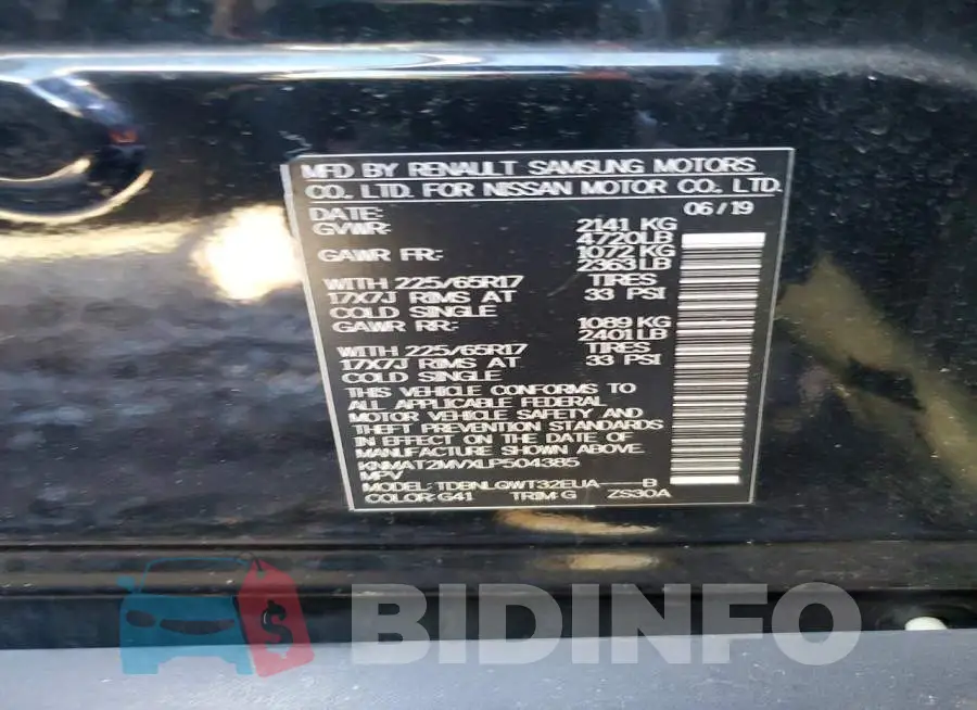 KNMAT2MVXLP504385 Photo# 13