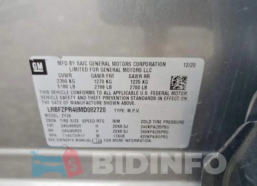 LRBFZPR48MD082720 Photo# 13