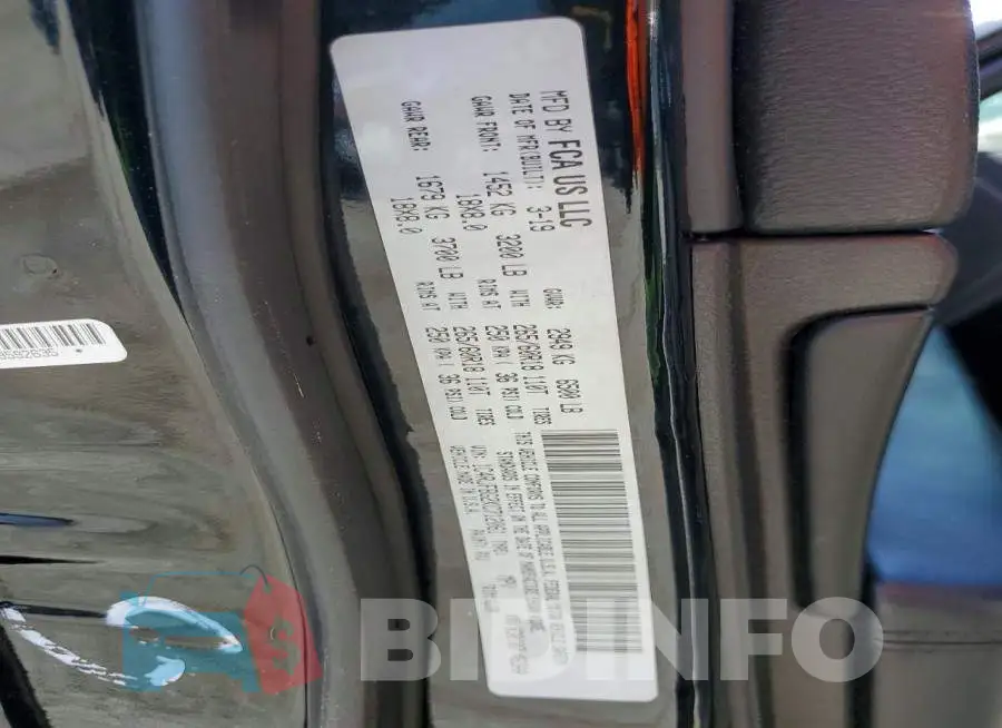 1C4RJFBG2KC712061 Photo# 13