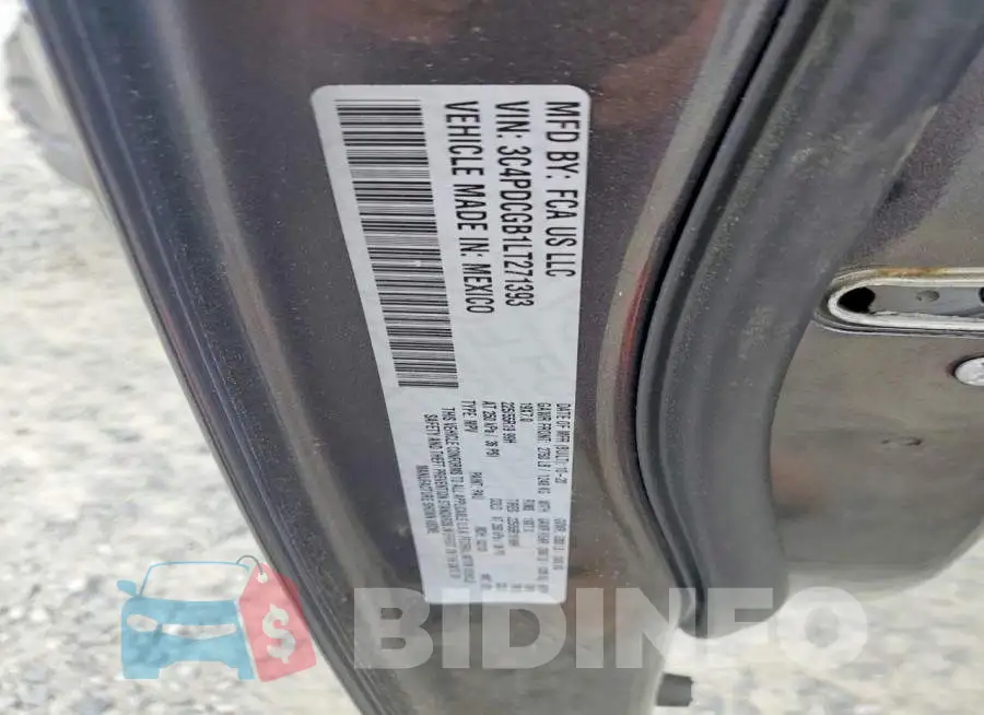 3C4PDCGB1LT271393 Photo# 13