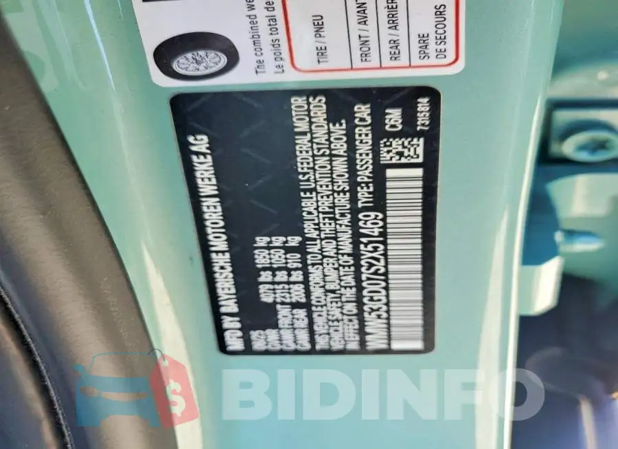 WMW53GD07S2X51469 Photo# 12