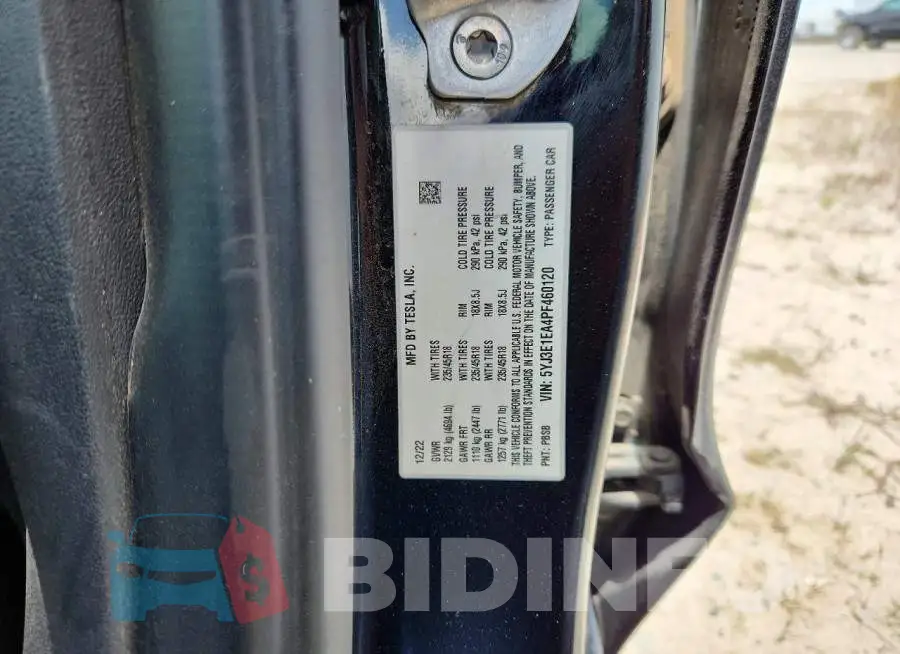 5YJ3E1EA4PF460120 Photo# 12
