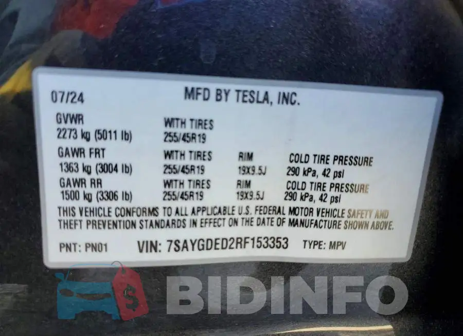 7SAYGDED2RF153353 Photo# 12