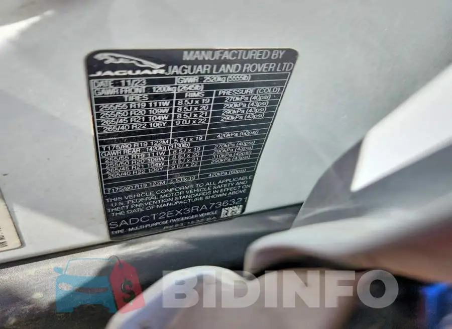 SADCT2EX3RA736321 Photo# 13