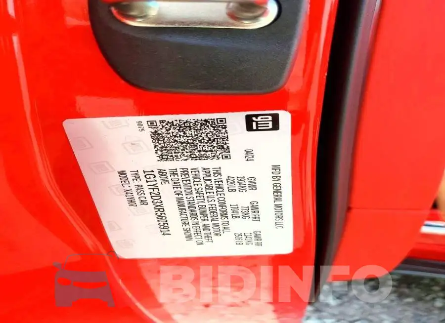 1G1YF2D3XR5605914 Photo# 13