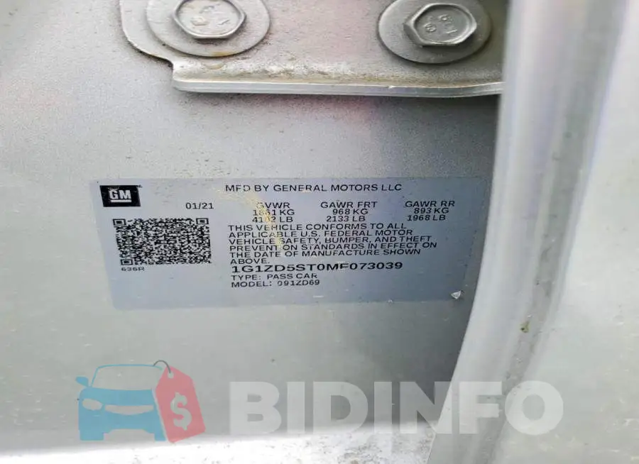 1G1ZD5ST0MF073039 Photo# 12