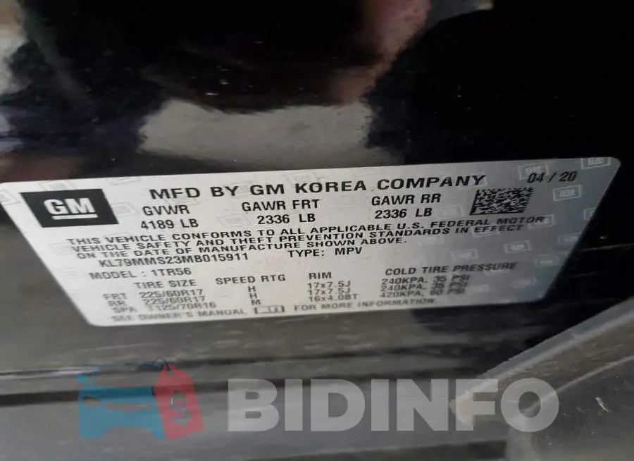 KL79MMS23MB015911 Photo# 13