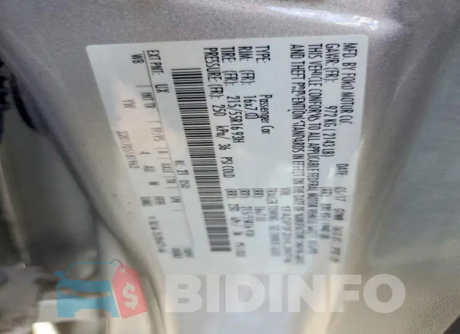 1FADP3F20HL286794 Photo# 12