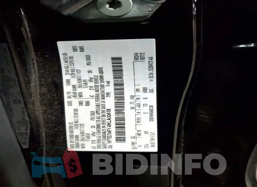 1FTER4FH8KLA30638 Photo# 12