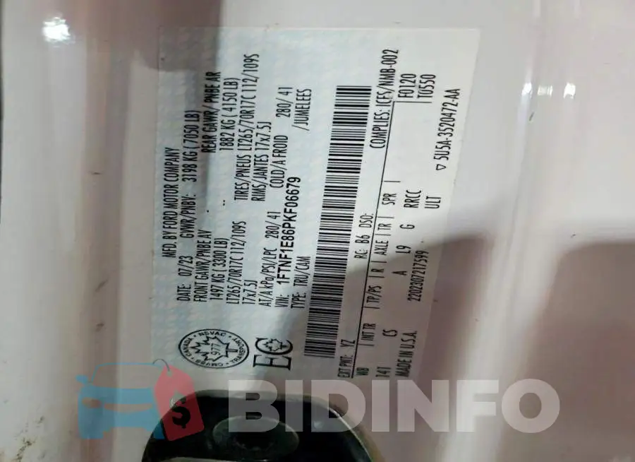 1FTNF1E86PKF06679 Photo# 14