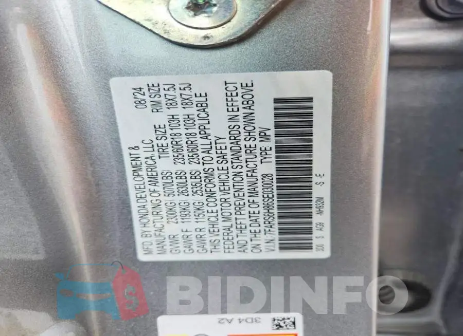 7FARS6H86SE030028 Photo# 13
