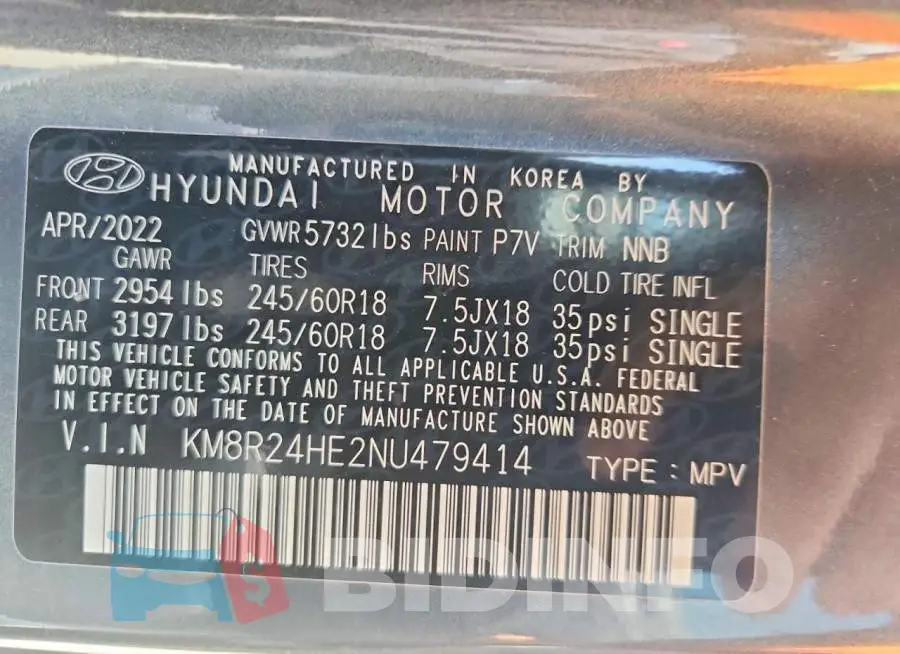 KM8R24HE2NU479414 Photo# 12