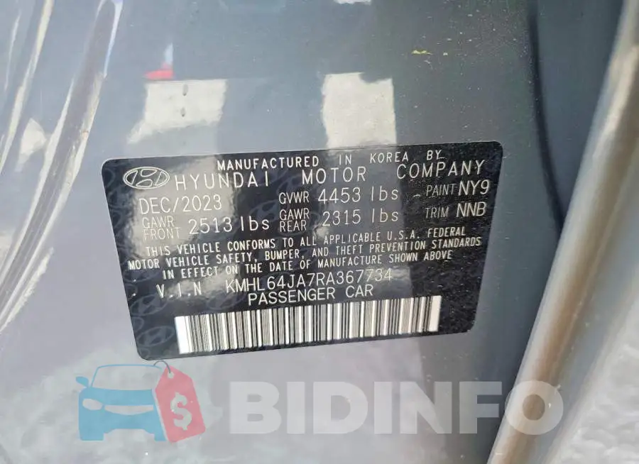 KMHL64JA7RA367734 Photo# 12