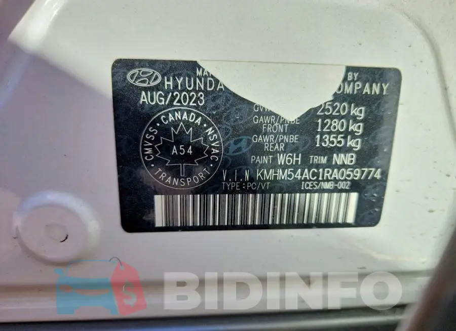 KMHM54AC1RA059774 Photo# 12