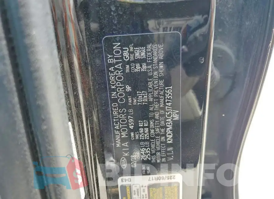 KNDPM3AC5J7473561 Photo# 12