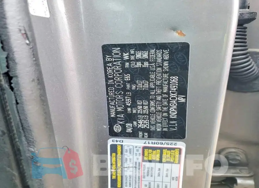 KNDPM3ACXK7491068 Photo# 12