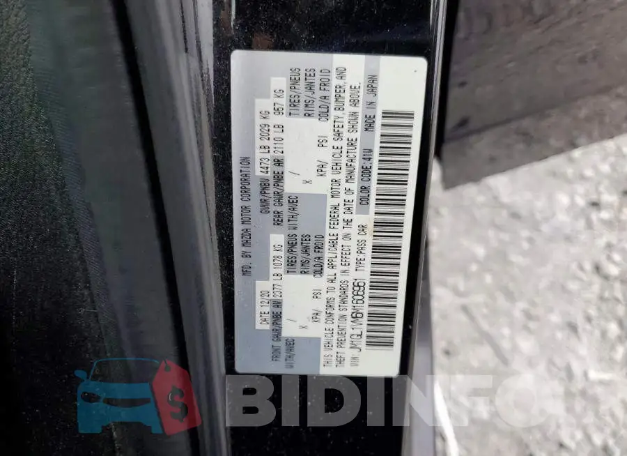 JM1GL1VM6M1606961 Photo# 12