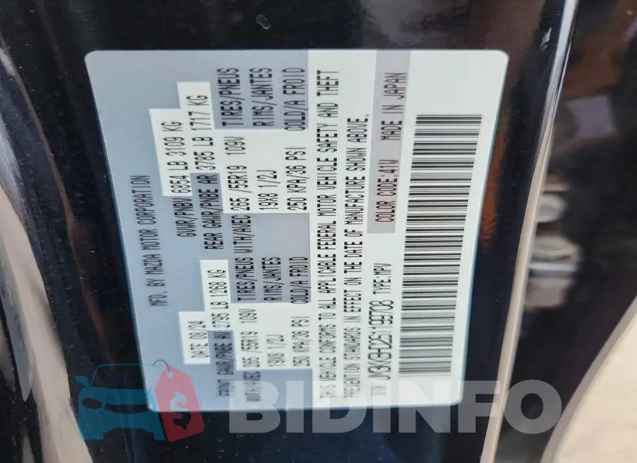 JM3KKBHD2S1199708 Photo# 12