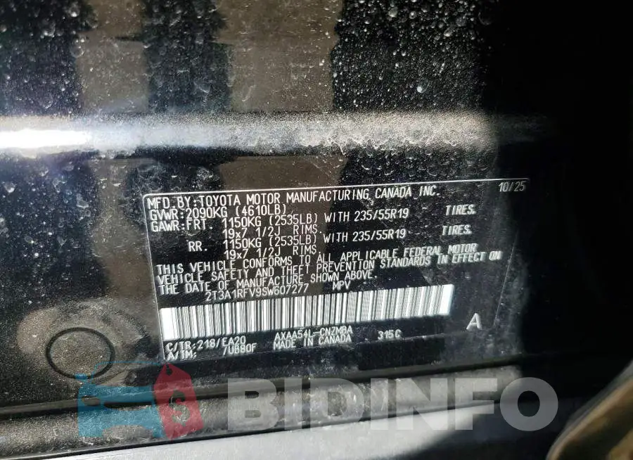 2T3A1RFV9SW607277 Photo# 13