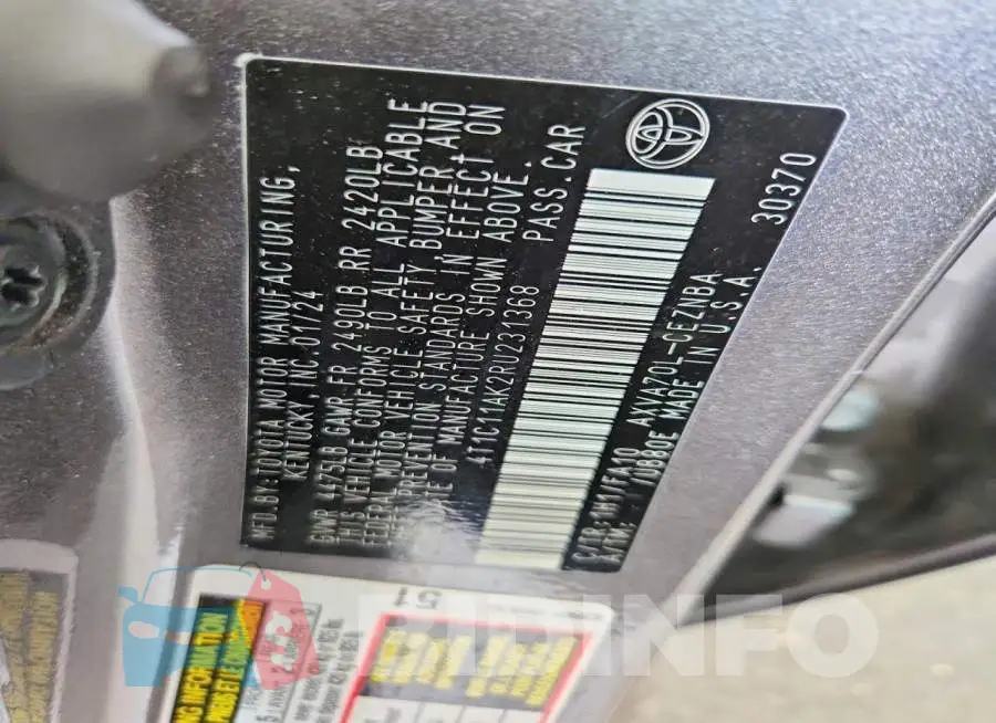4T1C11AK2RU231368 Photo# 12