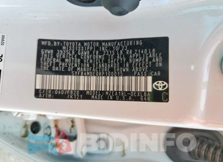 5YFB4MDE0RP100015 Photo# 12