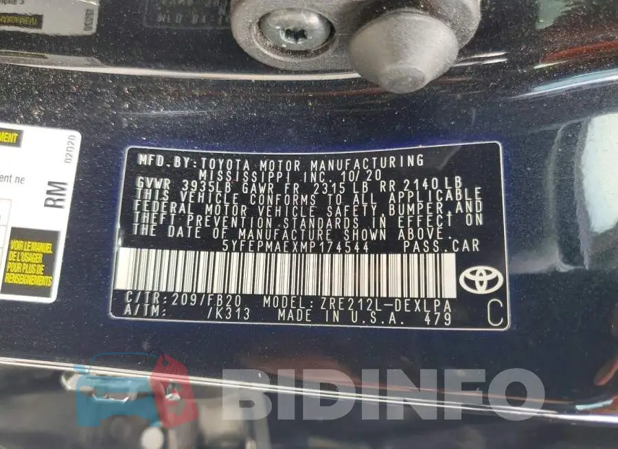 5YFEPMAEXMP174544 Photo# 12