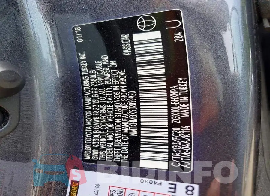 NMTKHMBX5JR059920 Photo# 12