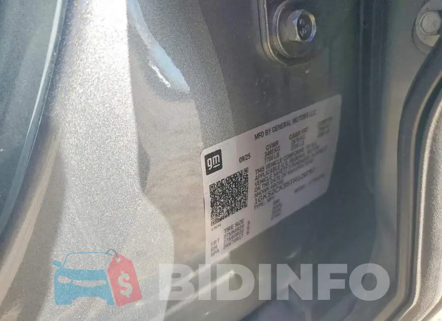 1GKS2CK85TR129797 Photo# 13