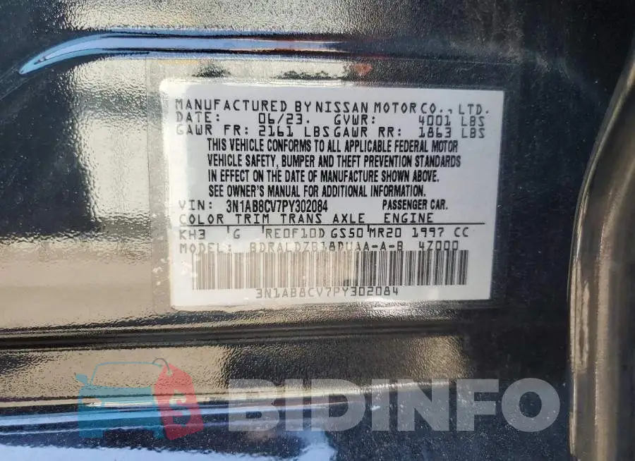 3N1AB8CV7PY302084 Photo# 12