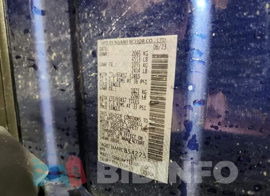 5N1BT3AA4PC854275 Photo# 13