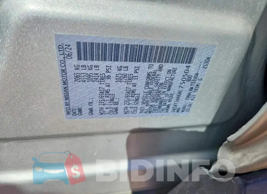 5N1BT3AA6RC750504 Photo# 13