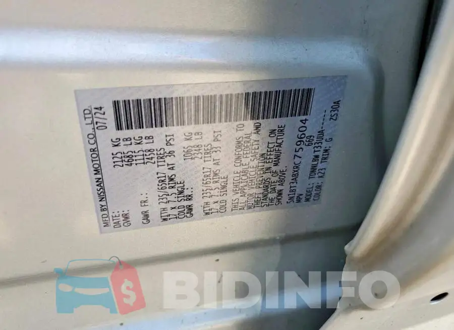 5N1BT3ABXRC759604 Photo# 12