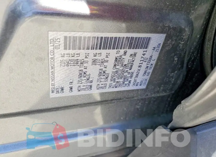 5N1BT3BA2SC811741 Photo# 13