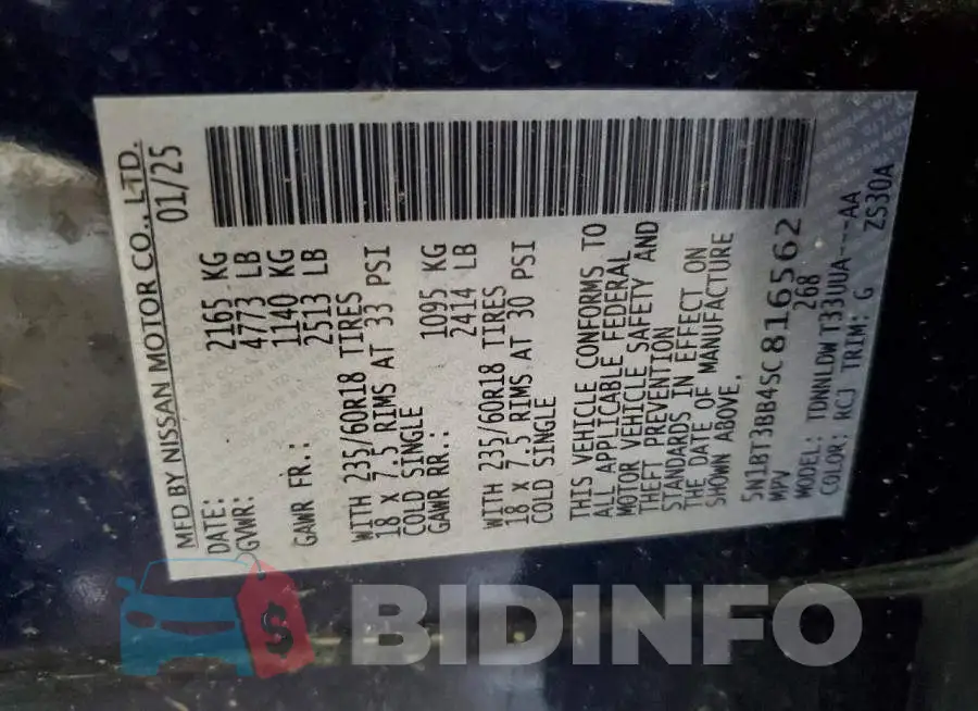 5N1BT3BB4SC816562 Photo# 14